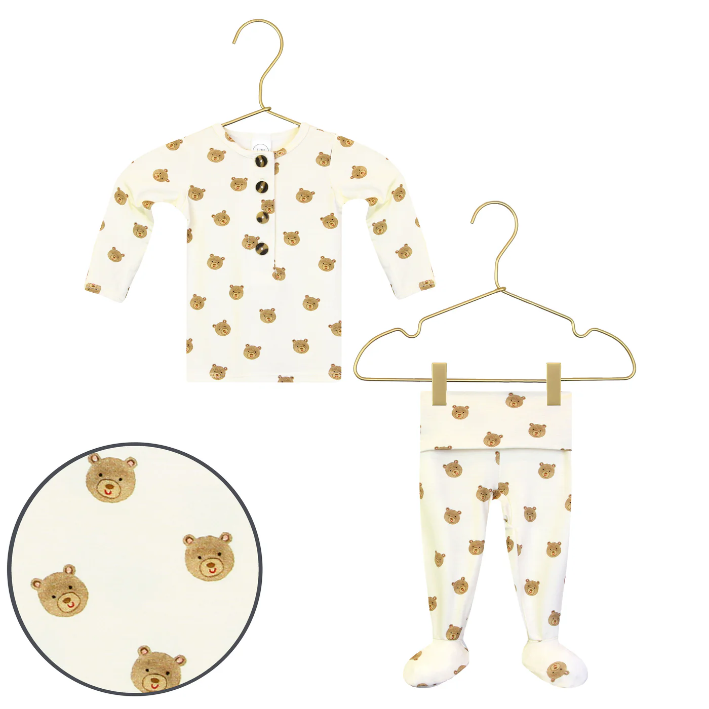 Lou Lou & Co. - Top & Bottoms - Teddy