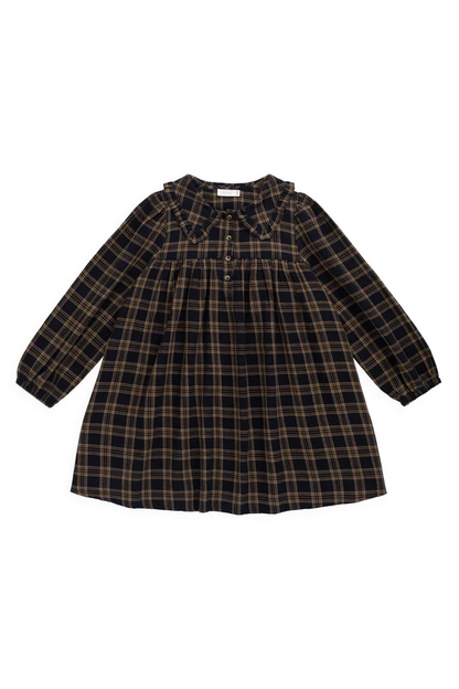 Ira Dress - Navy Check