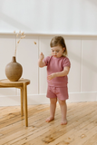 Organic Avery Waffle Short - Punch