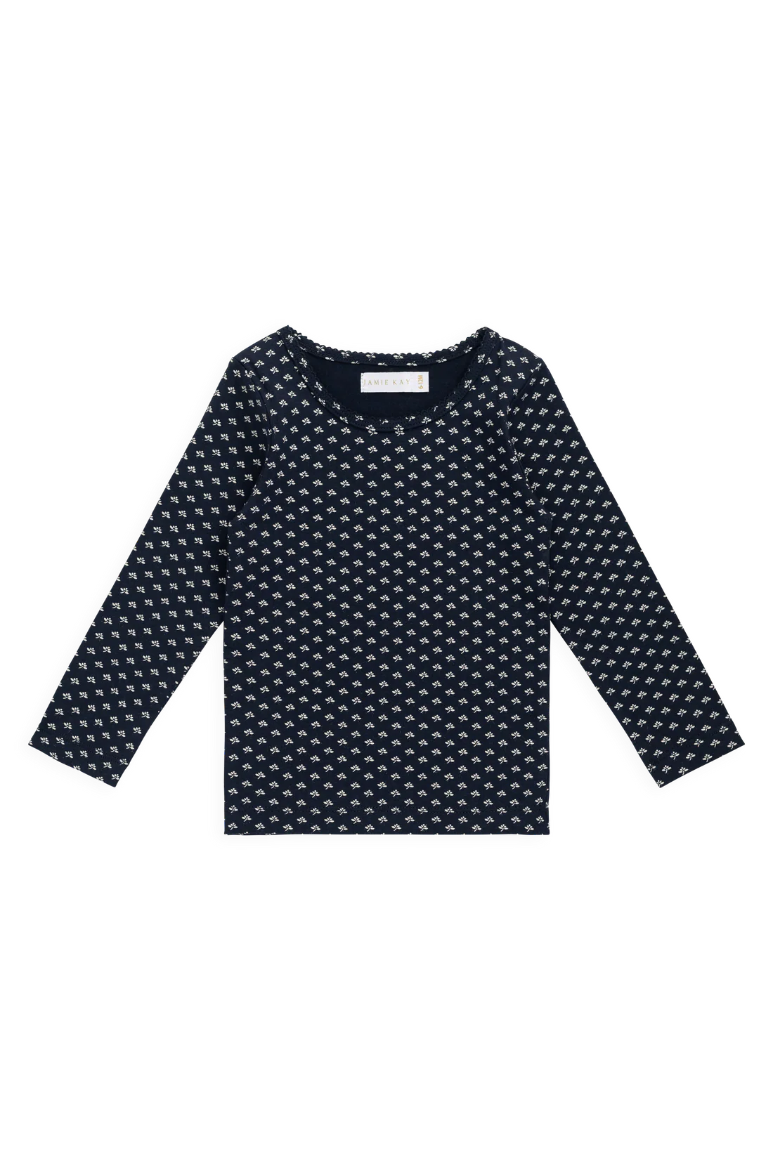 Top LS - Lisa Petite Indigo