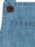 Organic Noe Chambray Bubble Overall