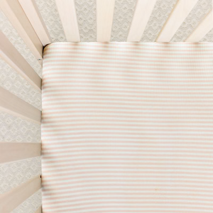 Harper Ribbed Crib Sheet