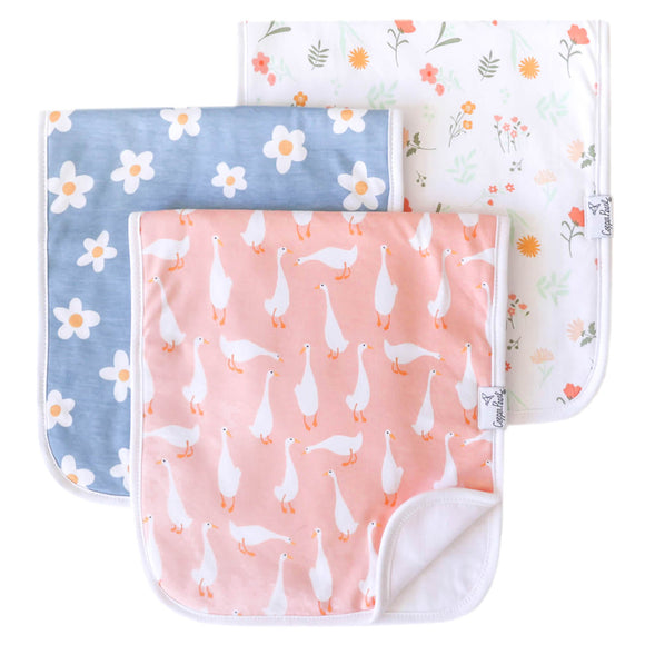 Goosie Burp Cloth Set-3 pack