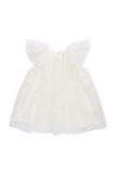 Rhea Tulle Dress - Parchment