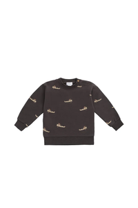 Jamie Kay - Peyton Sweatshirt - Pilot Planes Bistre