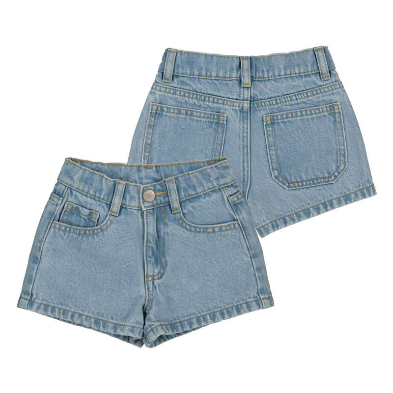 Mayoral - Girls Jean Shorts - Light