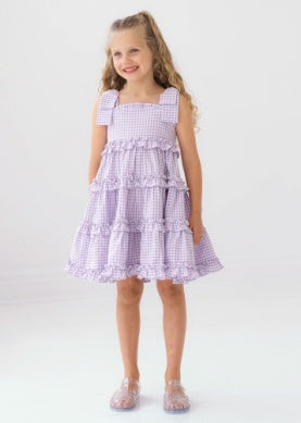 SUPER BLOOM DRESS Tiered Dress