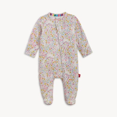 Modal Footie W/ Ruff - Bunny Blossom