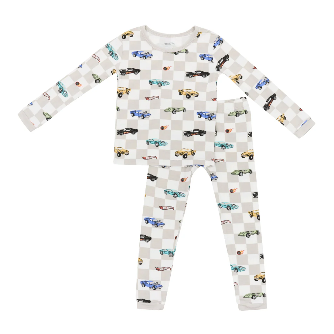 Long Sleeve Pajamas in Hot Wheels