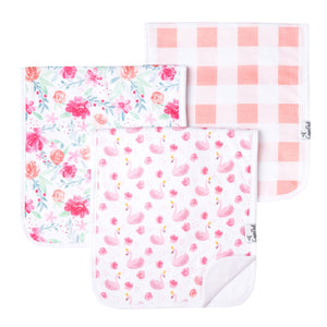 June Burp Cloth Set-3 pack
