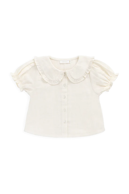 Muslin Bowie Blouse - Parchment