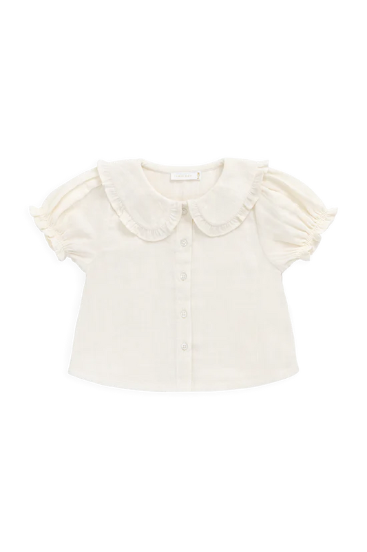 Muslin Bowie Blouse - Parchment