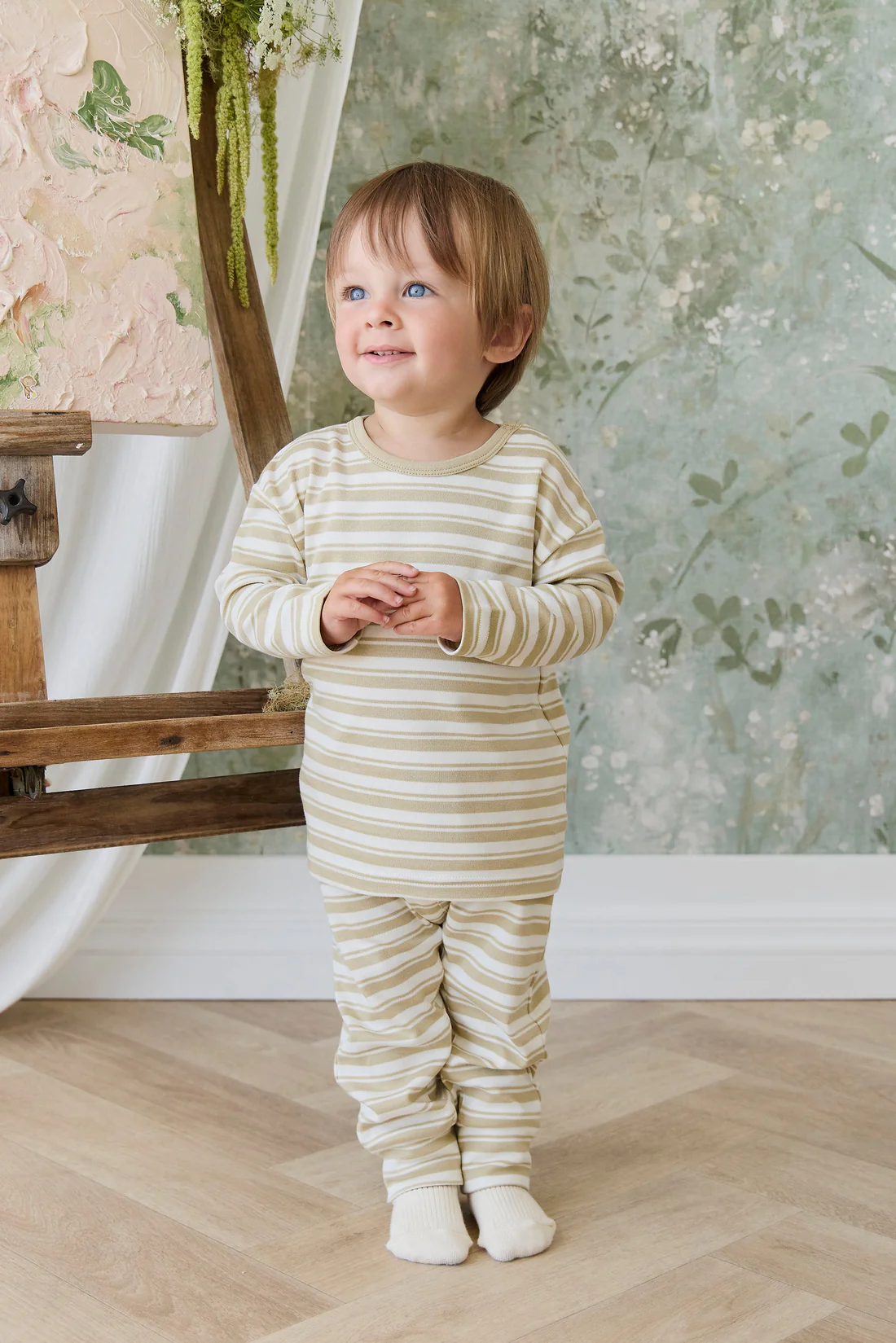 Wesley Set - Hay Stripe