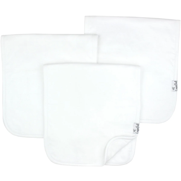 White Basics Burp Cloth Set-3 pack
