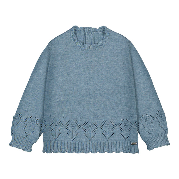 Mayoral - Sweater - Blue Scallop