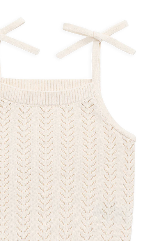 Aria Knitted Top - Soft Petal