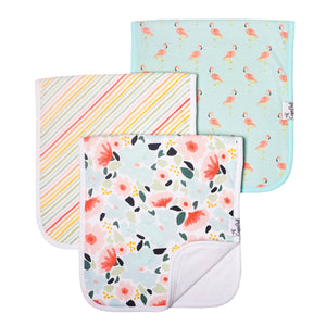 Leilani Burp Cloth Set-3 pack