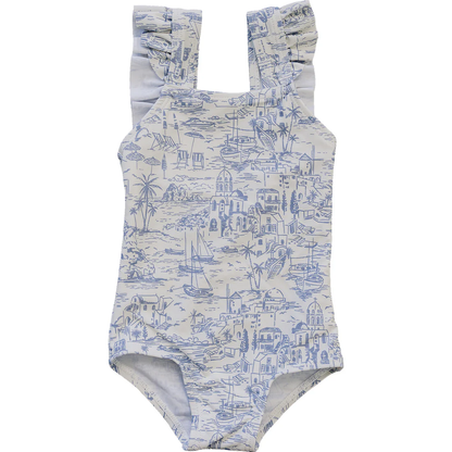 One-Piece Swim - Santorini