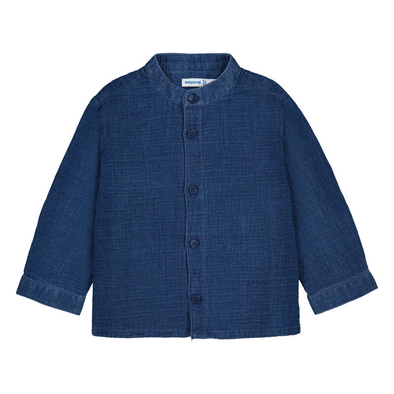 Mayoral - Cotton Buttondown - Blue