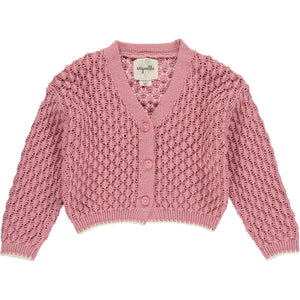 MARGOT CARDIGAN - Pink