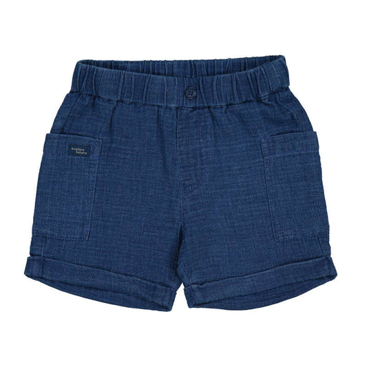 Mayoral - Cotton Bermuda - Blue