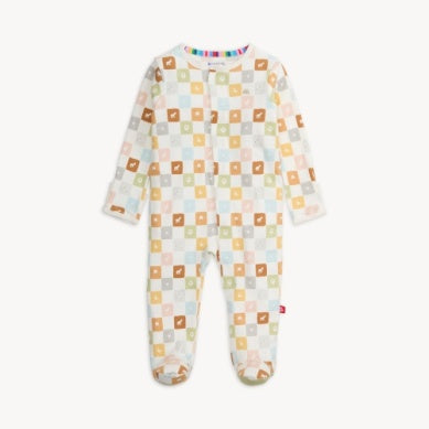 Checkmate Organic Cotton Footie
