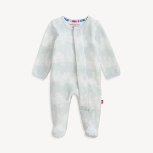 Magnetic Me - Birch Trees Velour Footie