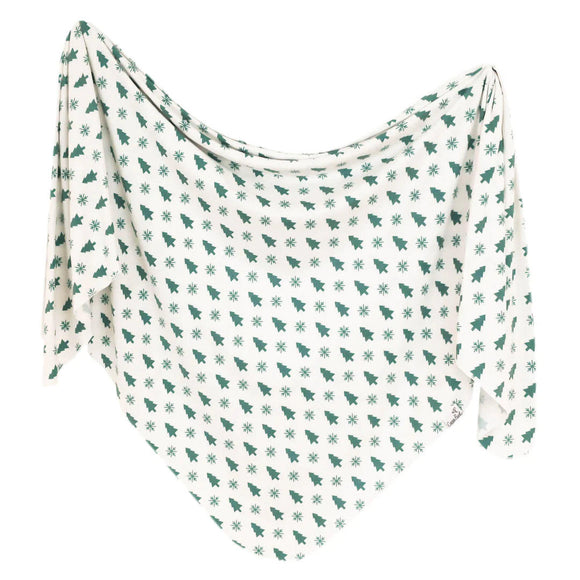 Alps Knit Swaddle Blanket