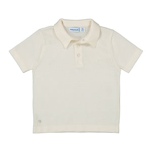 Mayoral - Knit Polo - Cream