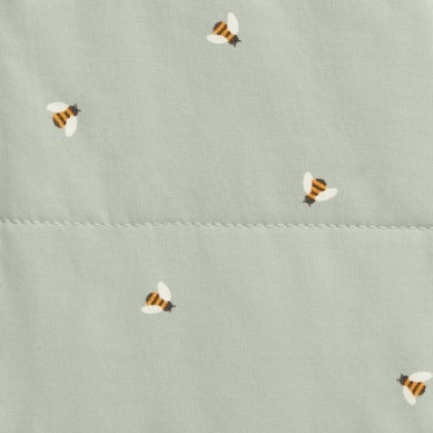 SWADDLE UP 2.5T QUILTED STRETCH COTTON BEES
