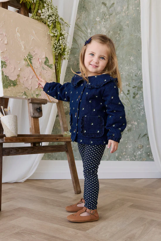 Amandine Jacket - Lisa Indigo