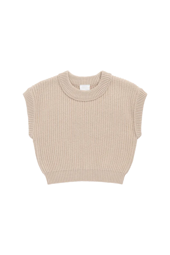 Virgil Knit Vest - Sand