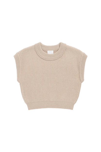 Virgil Knit Vest - Sand