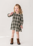 Mabel + Honey - Plaid and Pine Dress