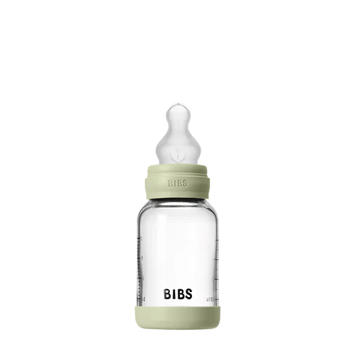 Glass Bottle Set 4oz Silicone