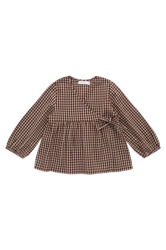 Imani Blouse – Cinna Gingham