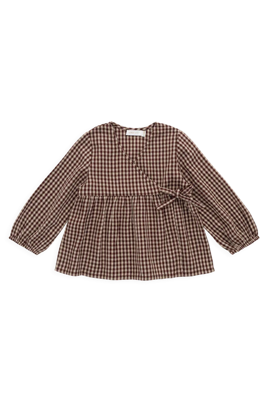 Imani Blouse – Cinna Gingham