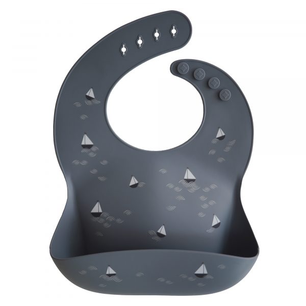 Mushie-Silicone Bib