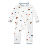 Zippered Romper in Home Run