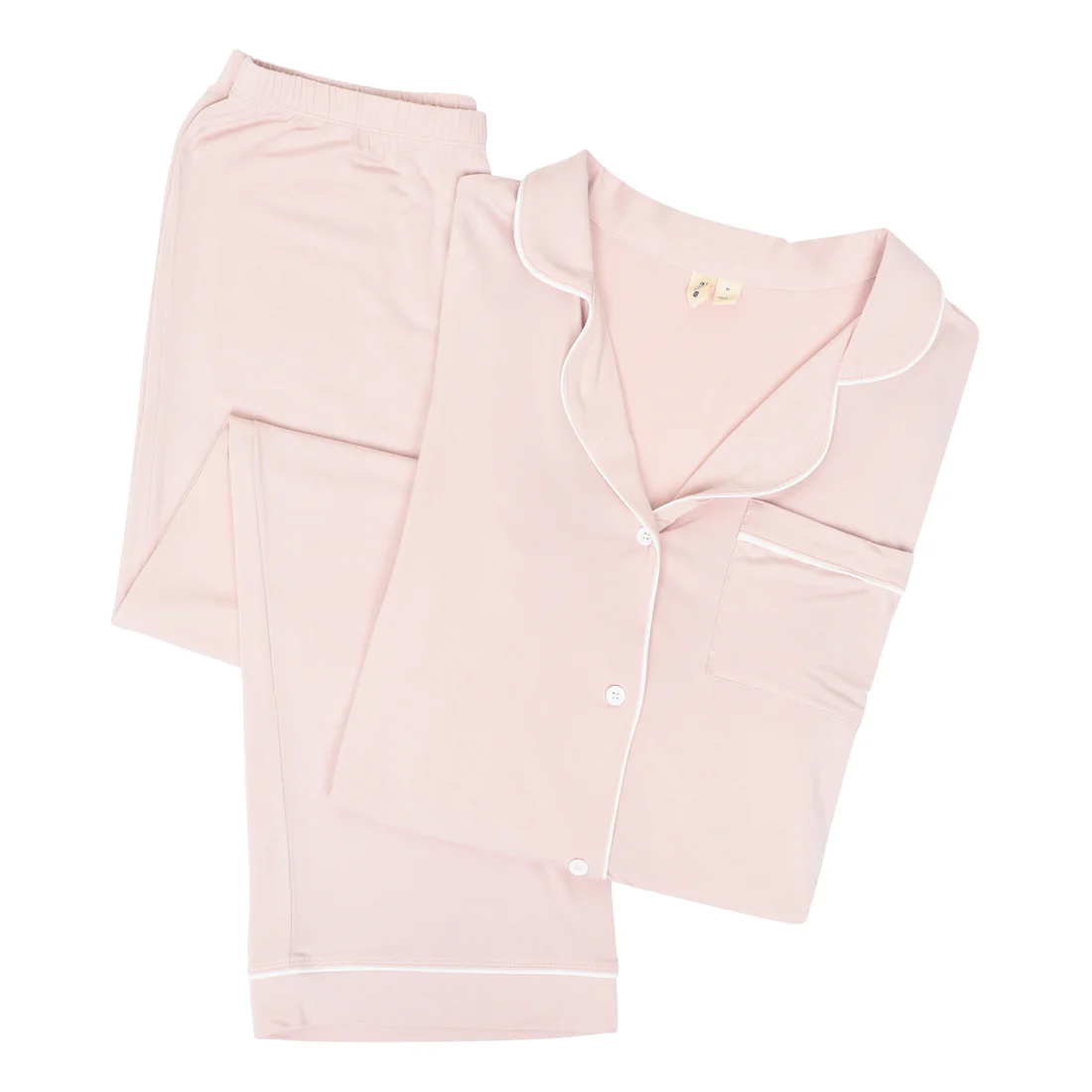 Women's Long Pajama Set in Blush