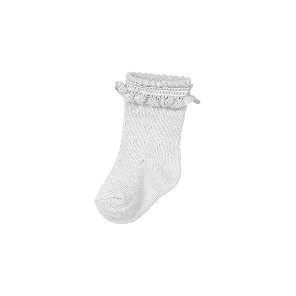 Mayoral - Single set of Socks - White