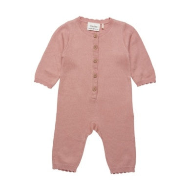Fixoni - Knit Romper - Blush