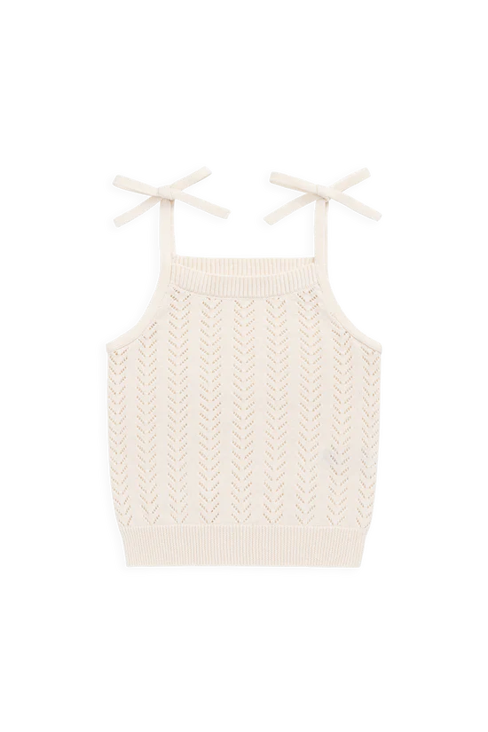 Aria Knitted Top - Soft Petal