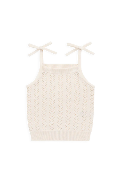 Aria Knitted Top - Soft Petal