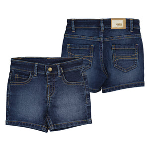 Soft Denim Bermuda - Dark