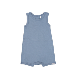 Modal Tank Romper - Steel Blue
