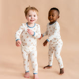 Long Sleeve Pajamas in Bear