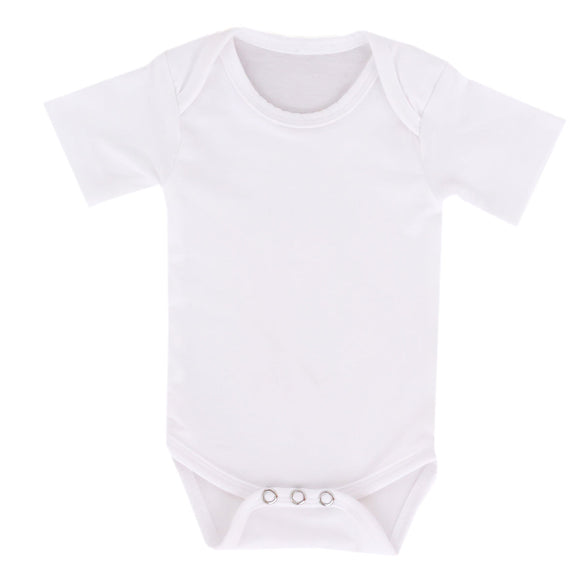 Dove Short Sleeve Bodysuit - White