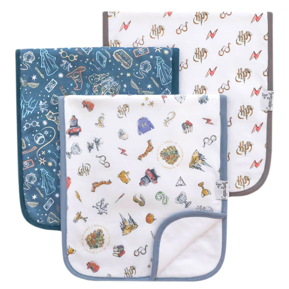 Wizard Burp Cloth Set-3 pack