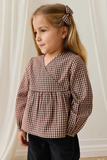 Imani Blouse – Cinna Gingham
